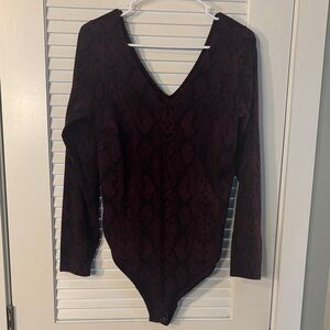 Torrid Purple Snake Print Top